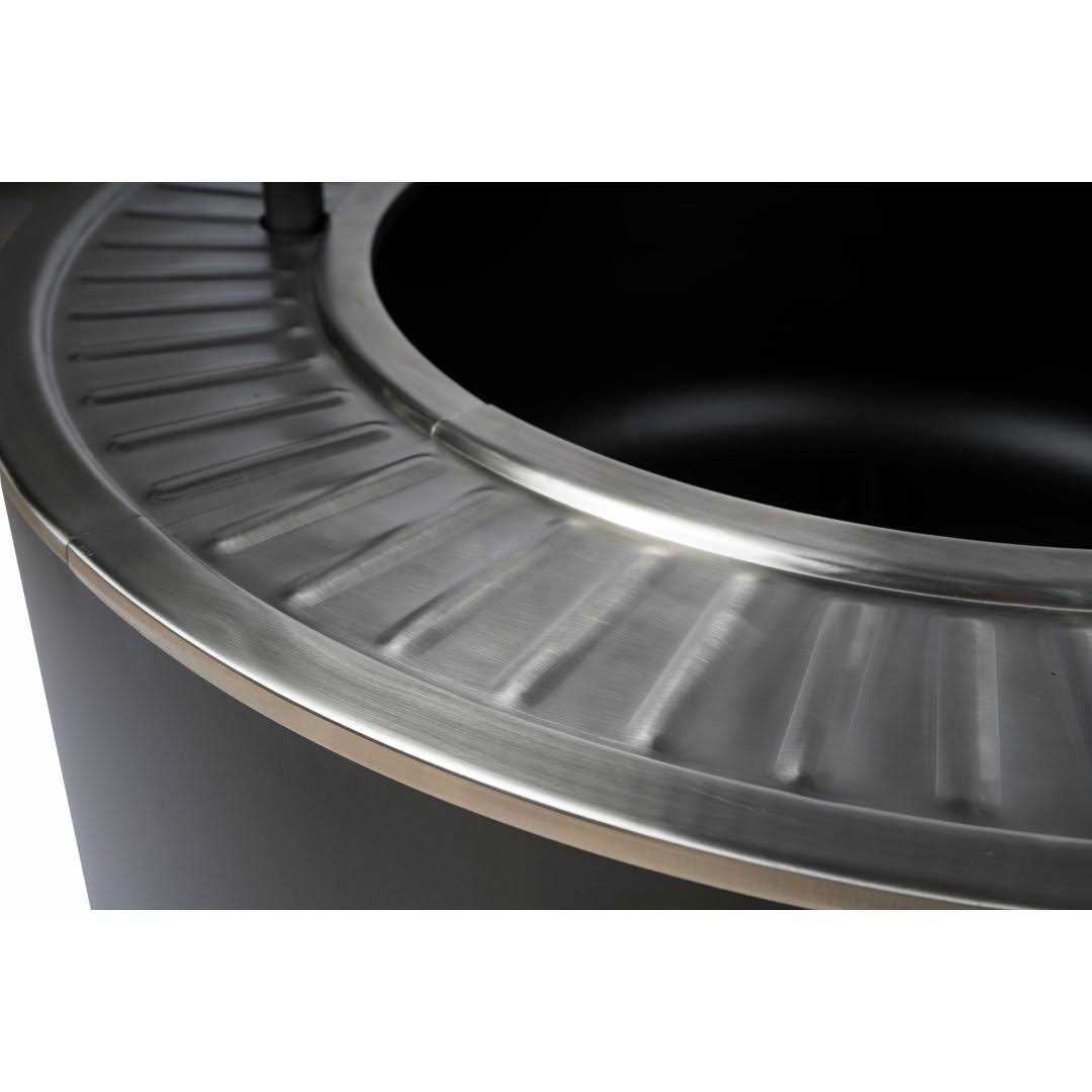 Black + Decker 34 Smokeless Wood Burning Fire Pit with Grill