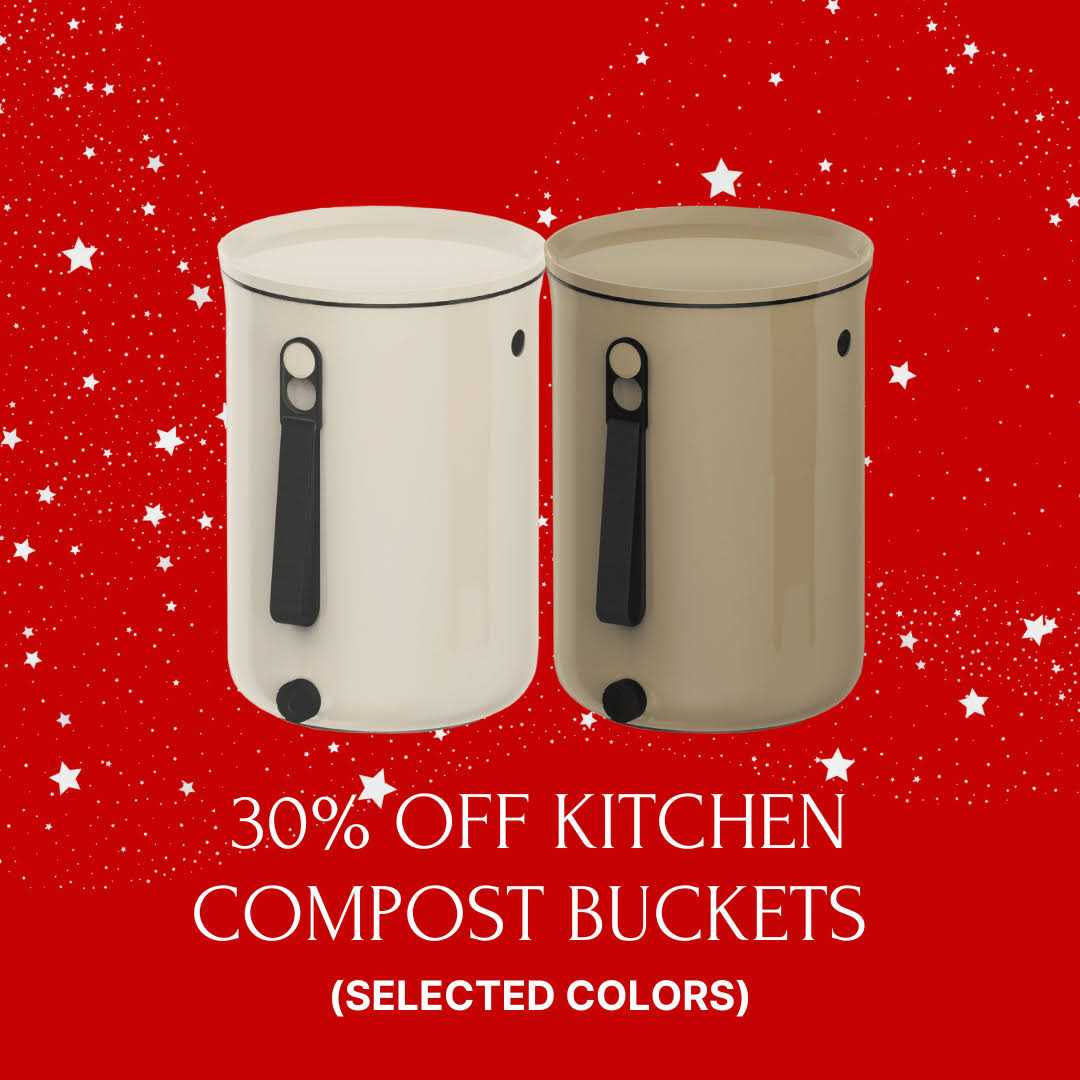 Bokashi Compost Odor-Free Kitchen Compost Bucket