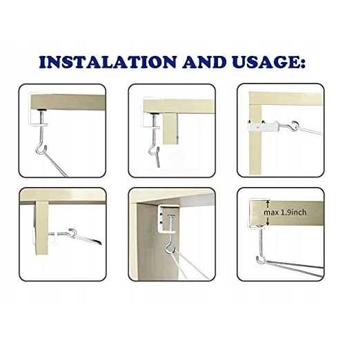 Auoinge Canvas Foot Rest Hammock Adjustable Mini Foot Rest Stand Under Desk Home Office