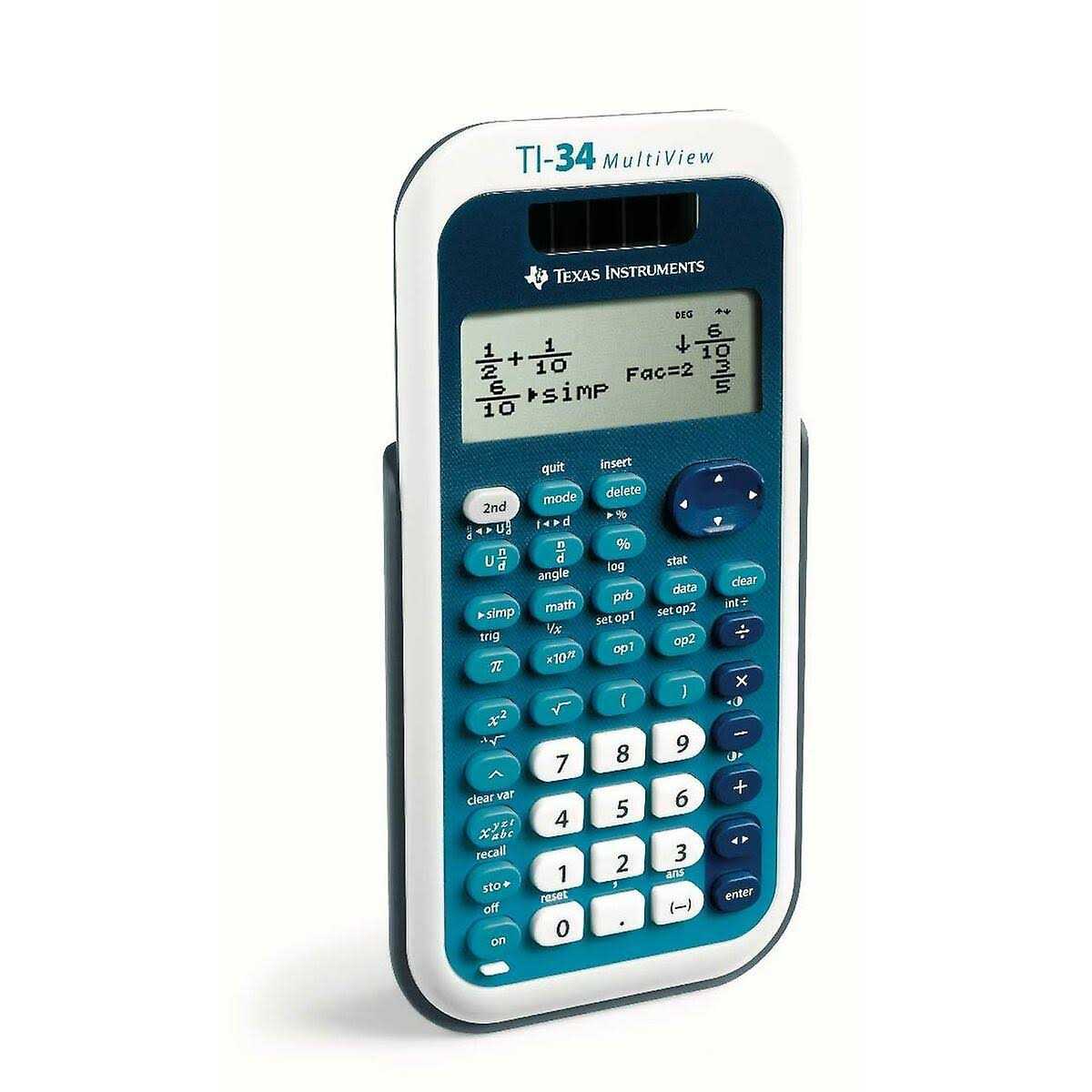 Texas Instruments MultiView TI-34 Scientific Calculator