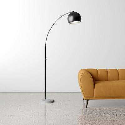 AllModern Georgia 78 Arched/Arc Floor Lamp Shade