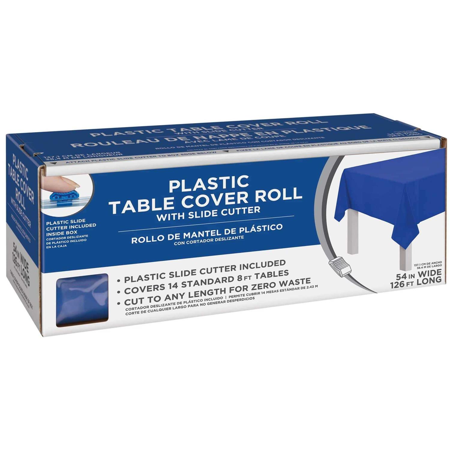 Amscan Boxed Plastic Table Roll