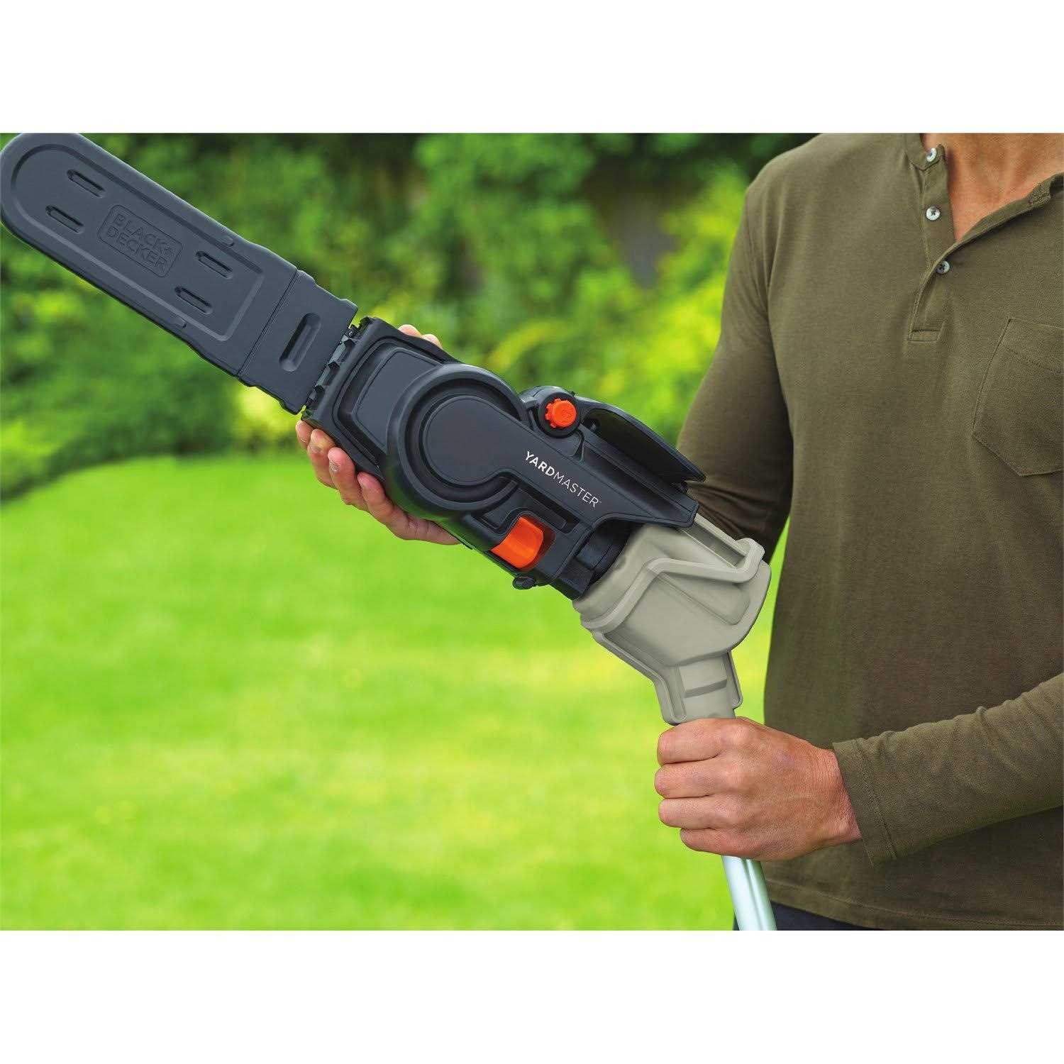 Black Decker bcascs60b Yardmaster 20V Max Chainsaw Attachment