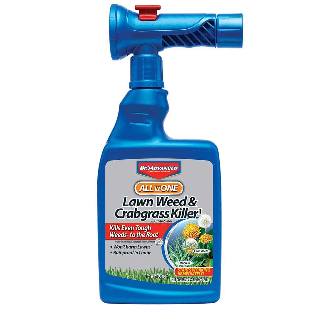 BioAdvanced All-in-One Lawn Weed Crabgrass Killer