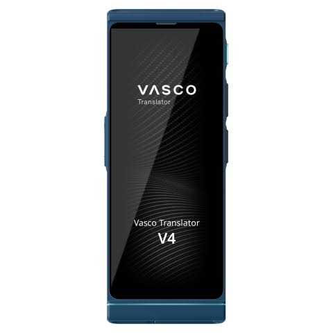 Vasco V4 Language Translator Device Model 2022 Free Lifetime Internet for Translations