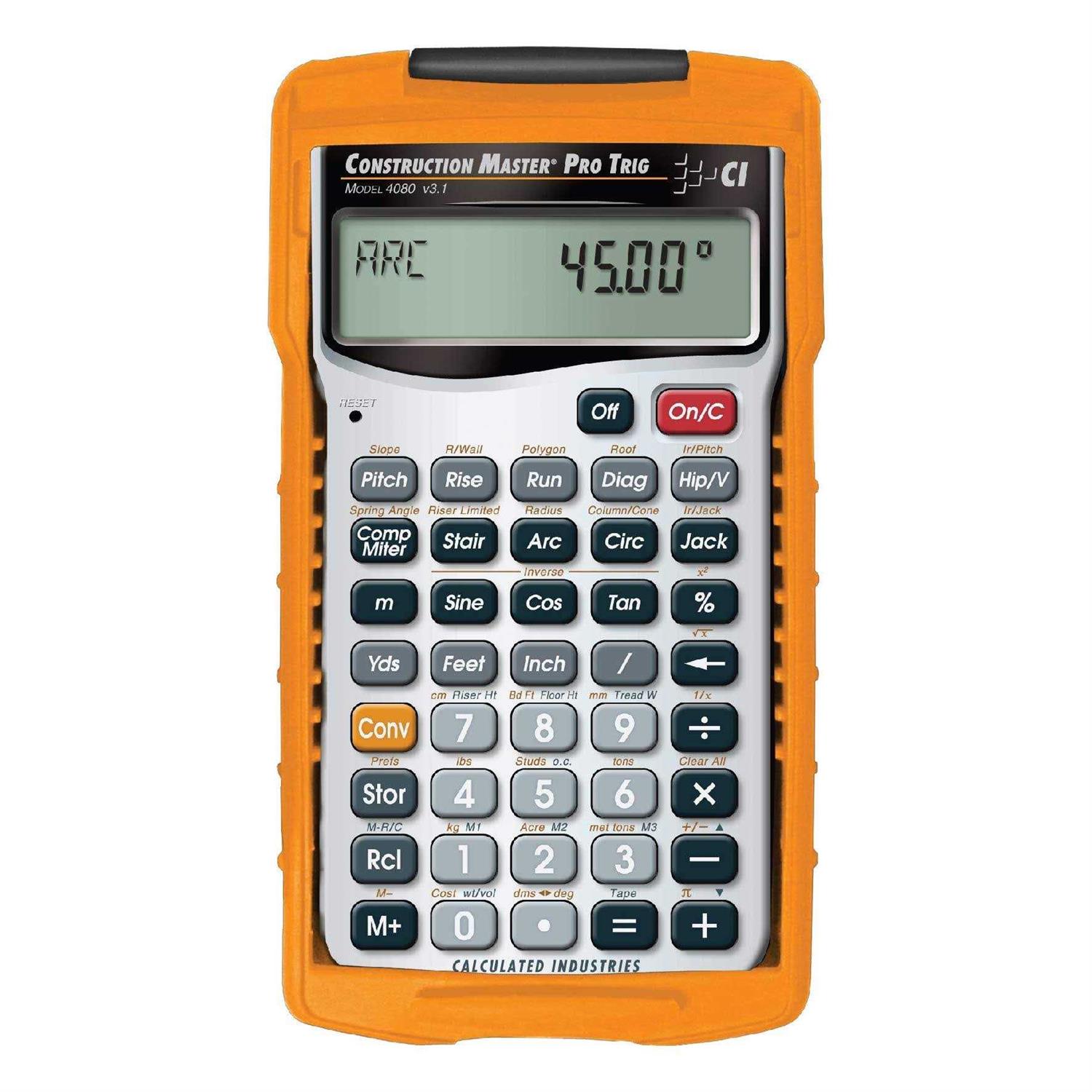 Calculated Industries 4080 Construction Master Pro Trig