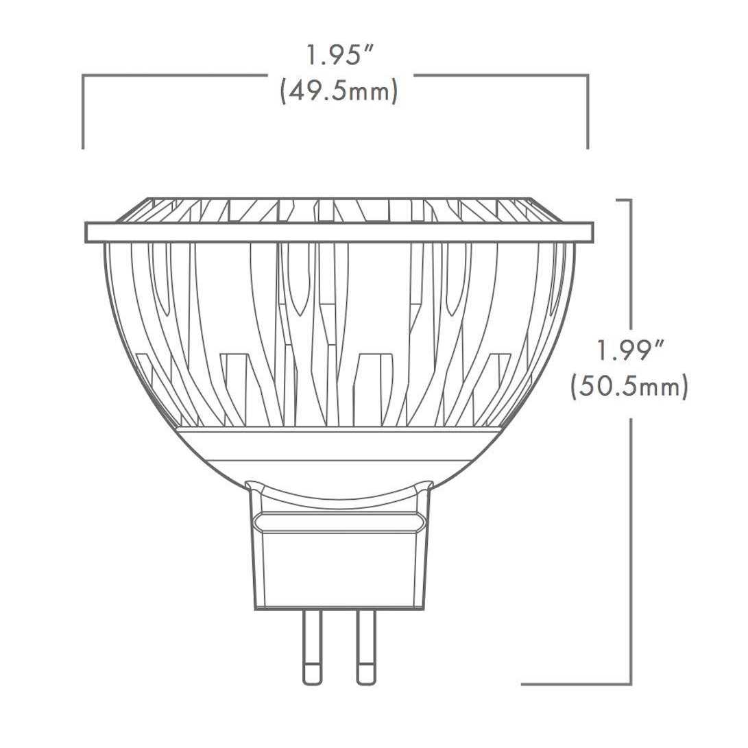Brilliance LED MR16 4 Watt MR16 LED 4-Watt