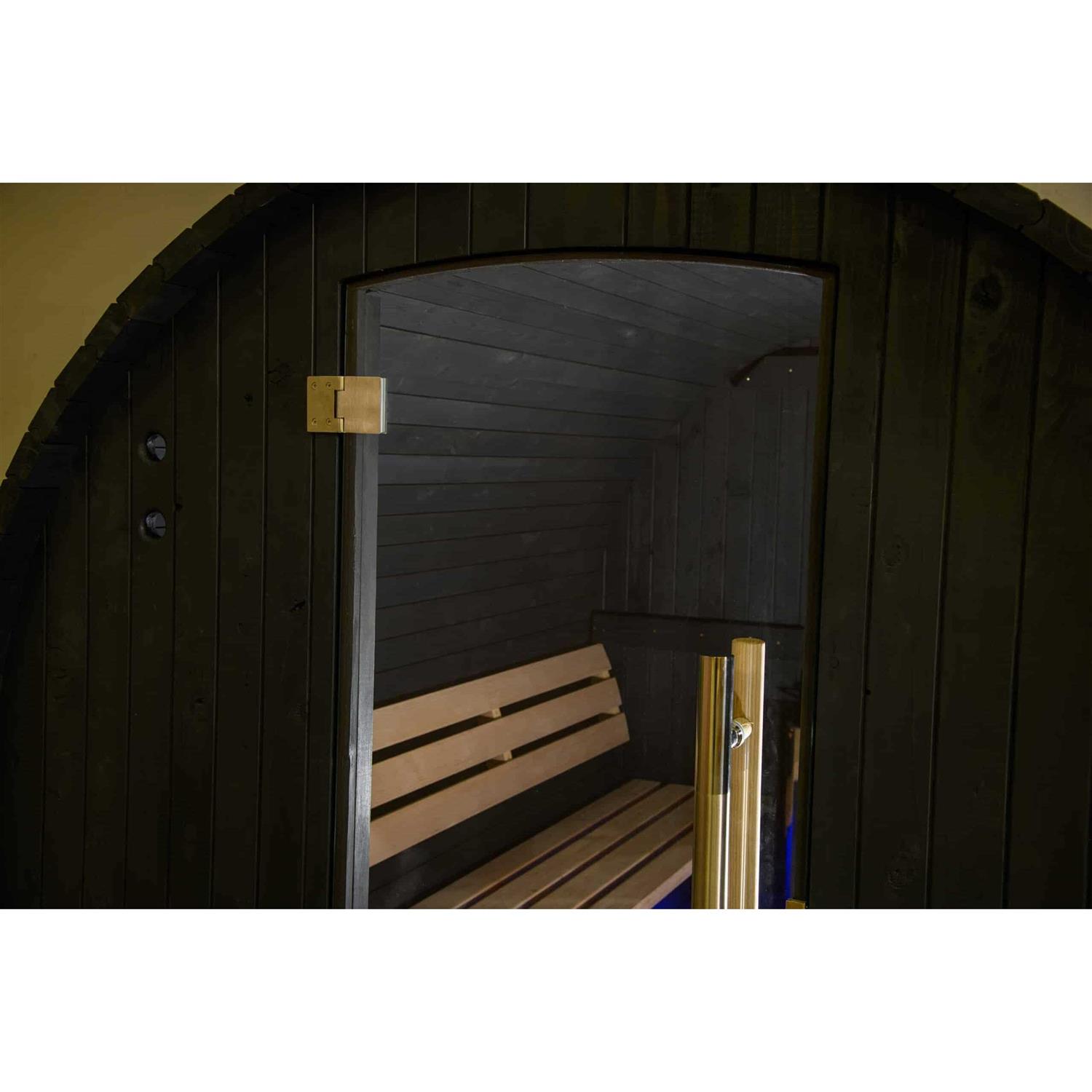 Almost Heaven Princeton 6 Person Classic Barrel Sauna