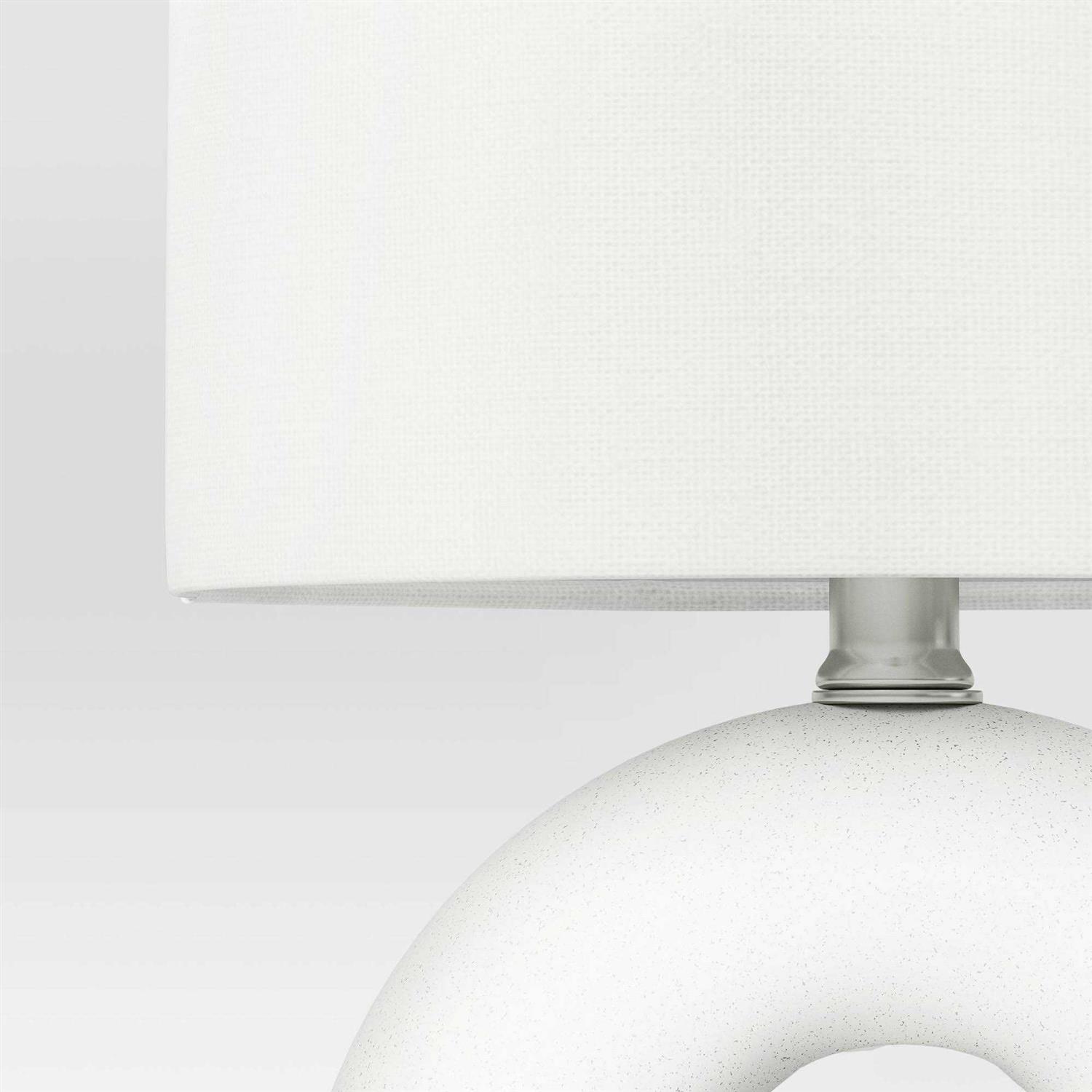 Threshold Abstract Ceramic Mini Table Lamp