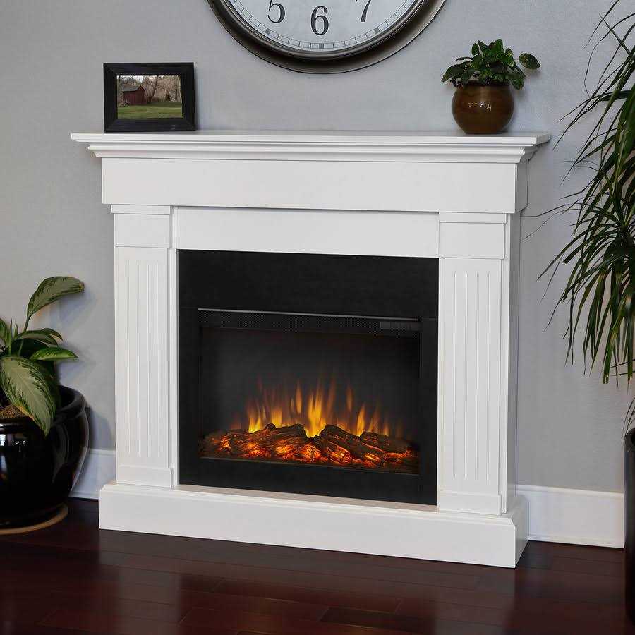 Real Flame Crawford Electric Slim Fireplace