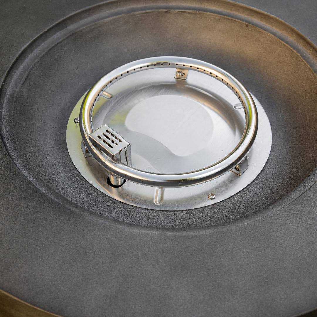 Steelside™ Keaton 14.5 H x 27.5 W Steel Propane Outdoor Fire Pit