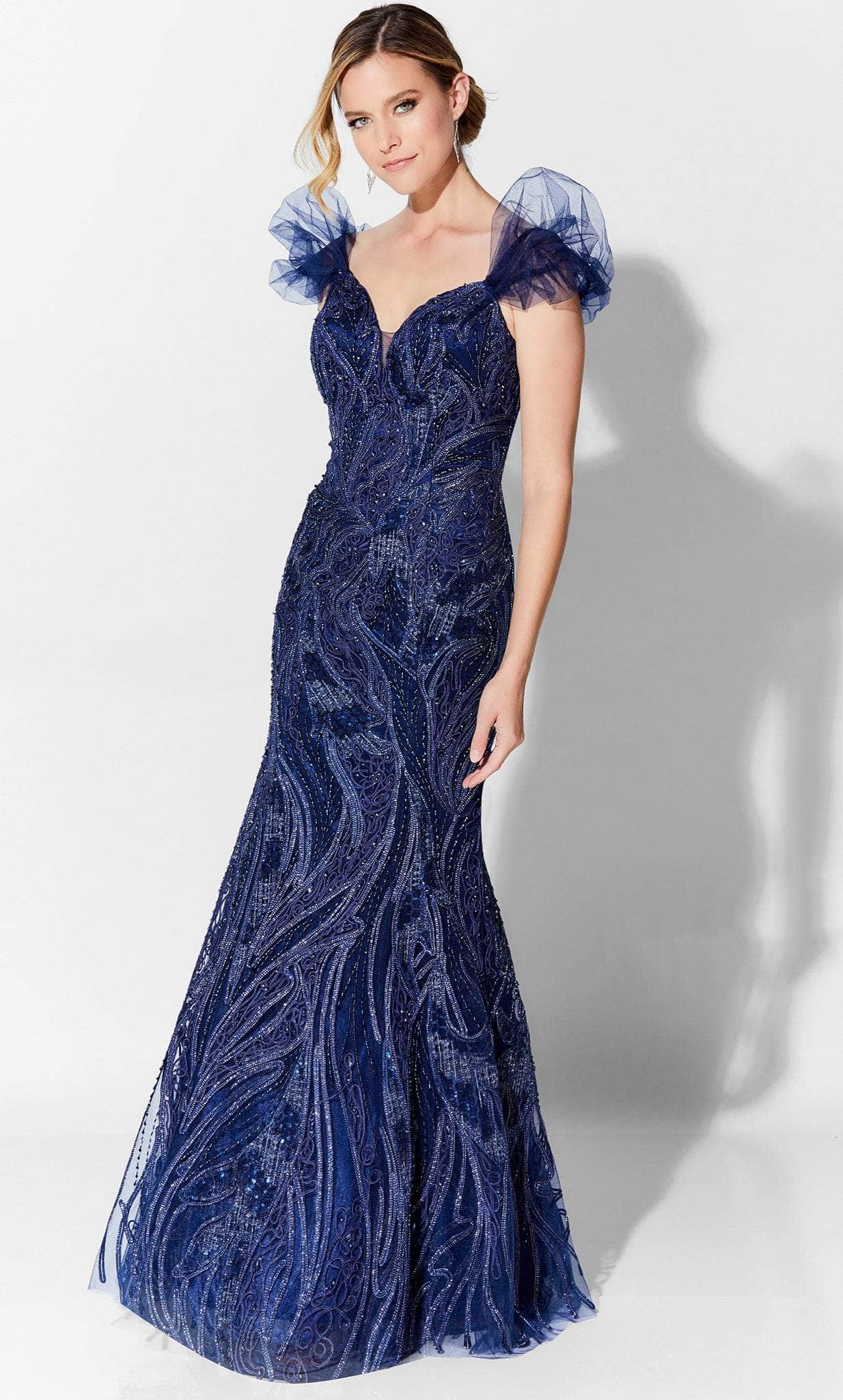 Tulle Off-Shoulder Formal Gown