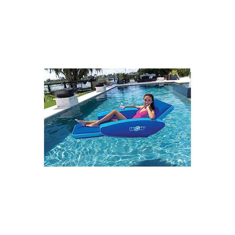 WOW Sports Modern Lounger Pool Float with Cupholder 23-WPF-4542-WOW