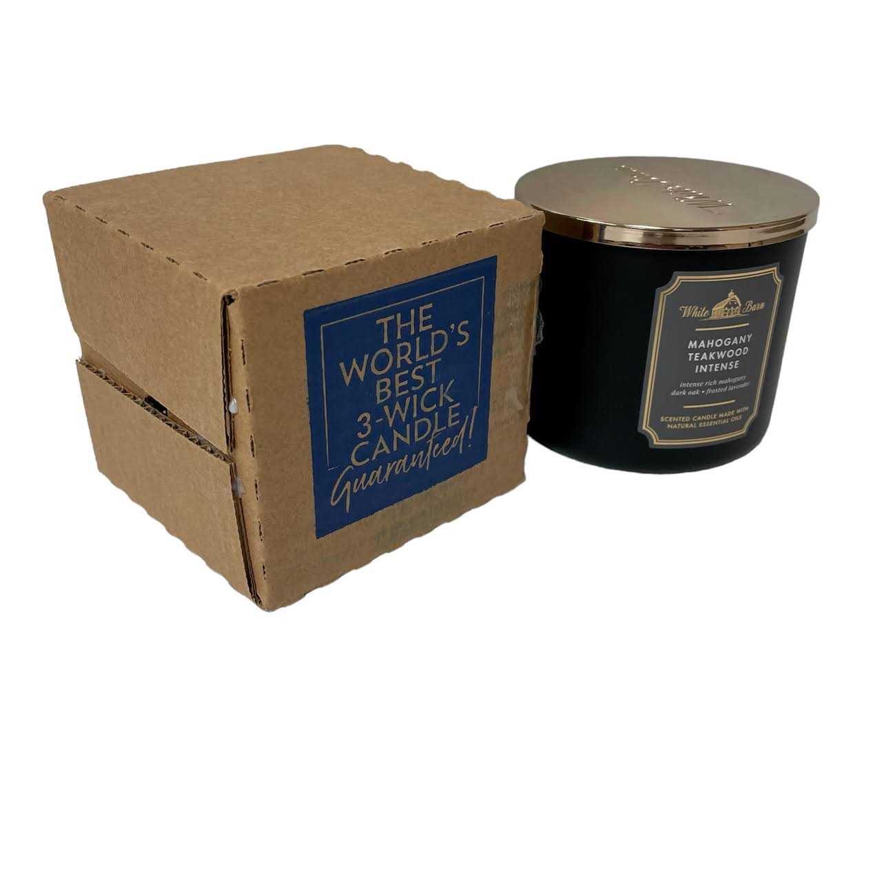 Bath & Body Works Mahogany Teakwood 3-Wick Candle