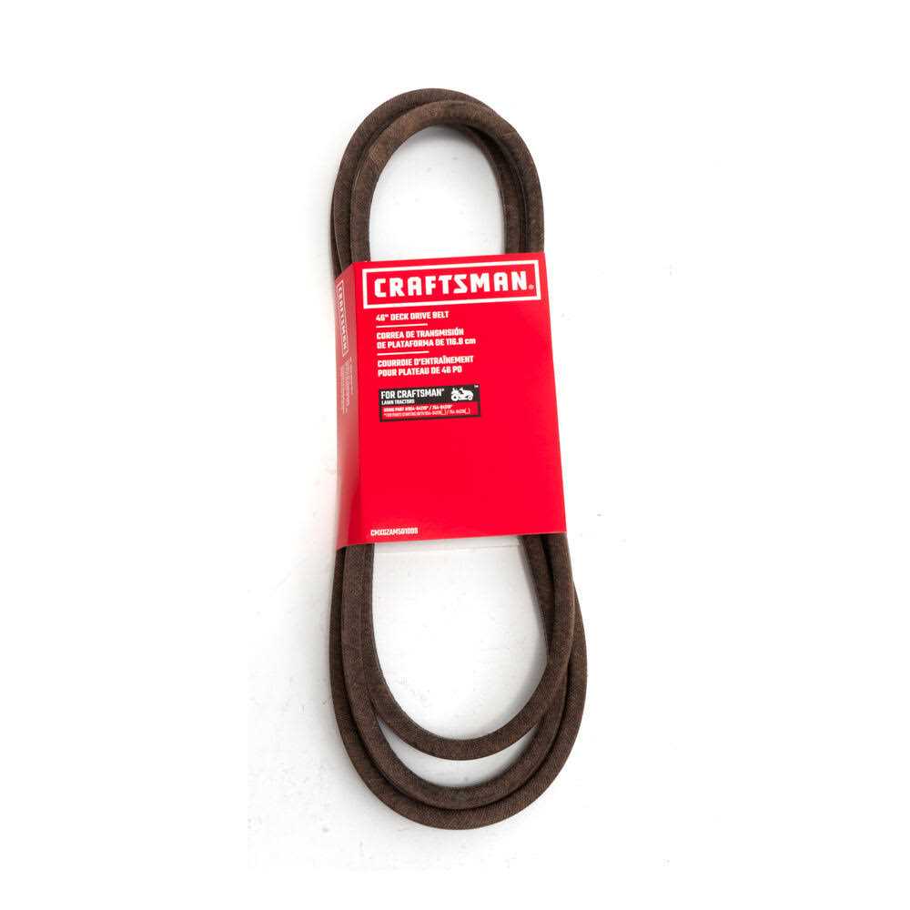 Craftsman CMXGZAM501009 46-Inch Deck Lawn Mower Drive Belt OE # 754-04219