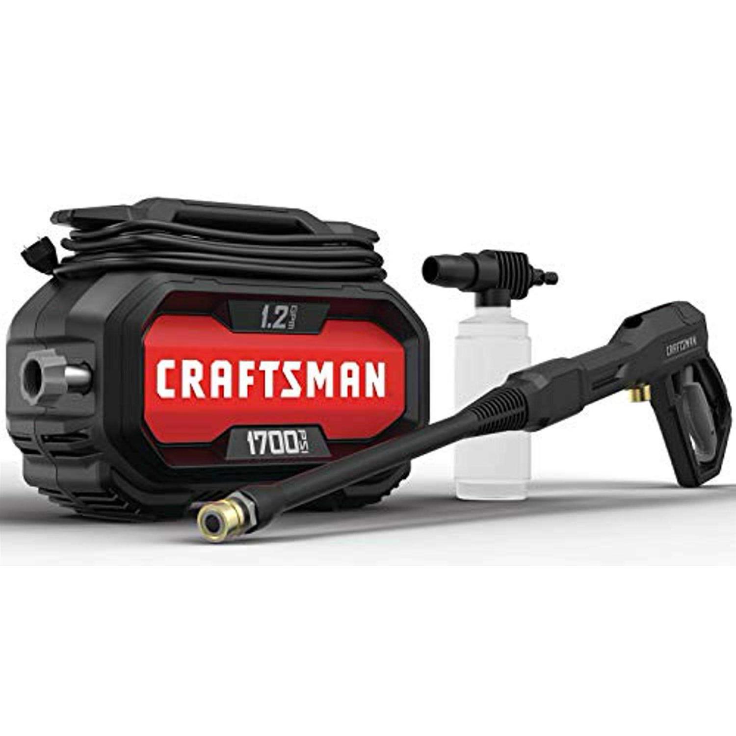 Craftsman 1700 PSI 1.2-Gallon Cold Water Electric Pressure Washer