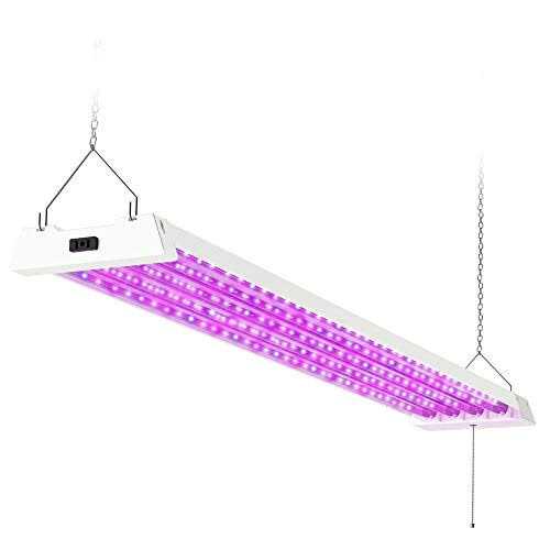 Sunco Lighting 4FT LED Grow Lights Full Spectrum for Indoor Plants 80w