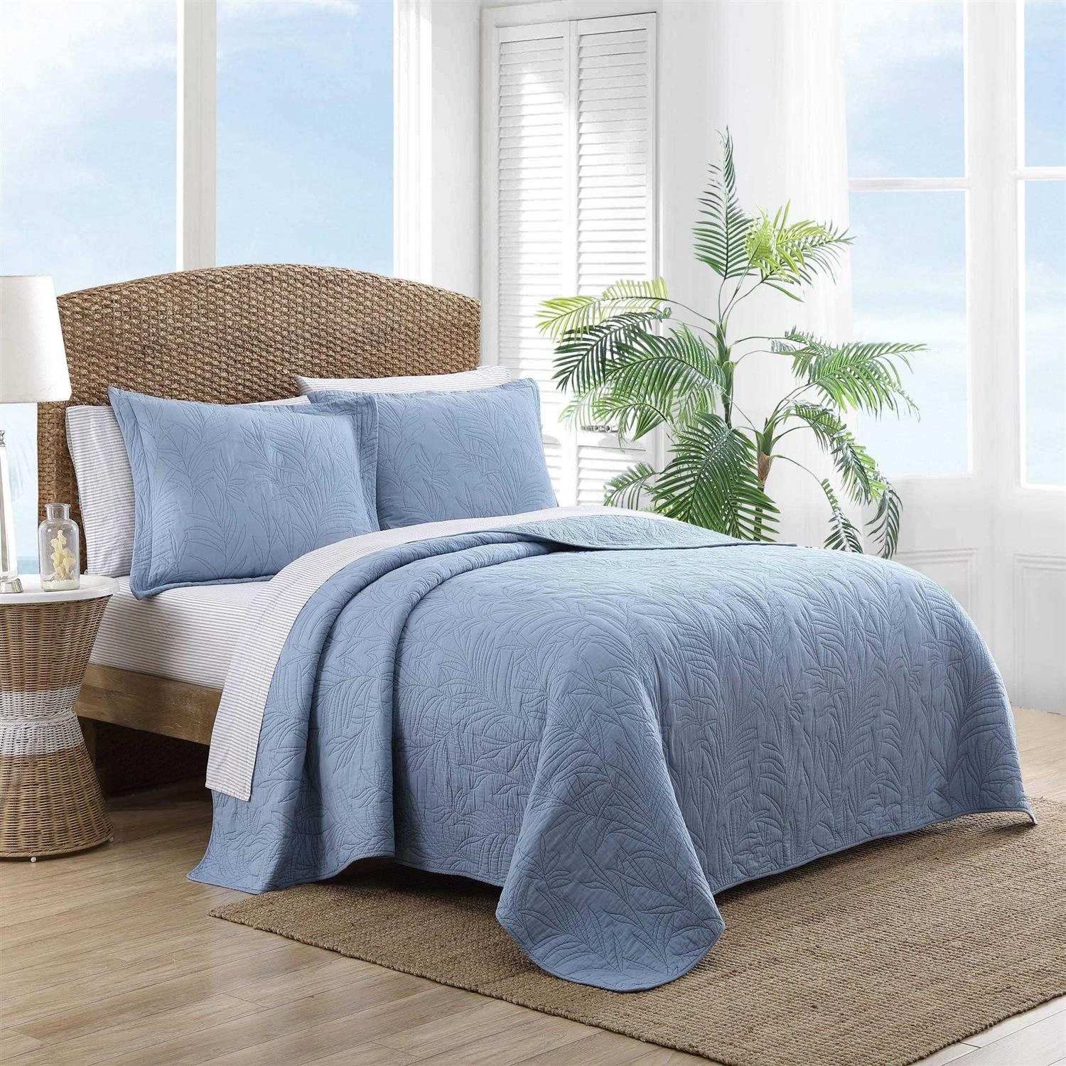 Tommy Bahama Solid Costa Sera Cotton Quilt