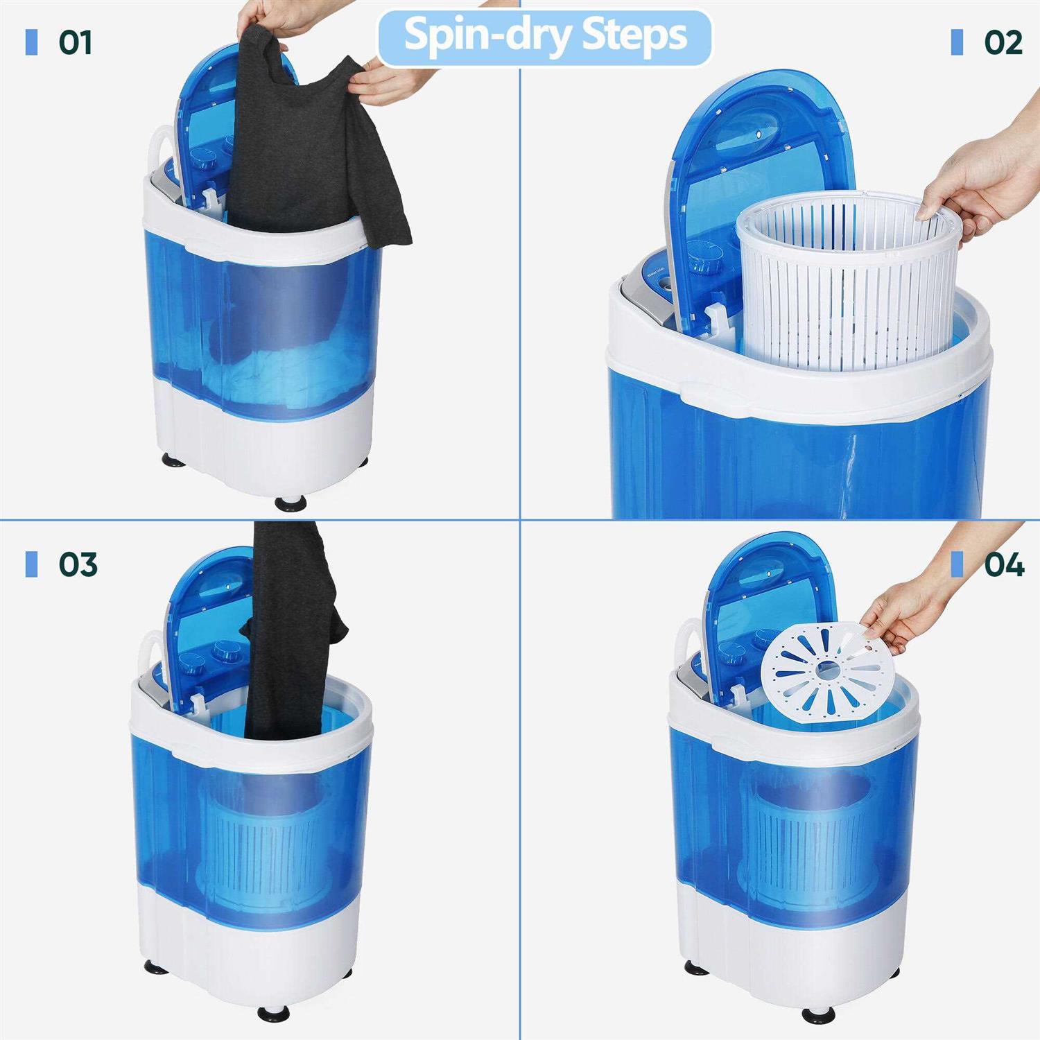 Zeny Mini Machine Washing Washer
