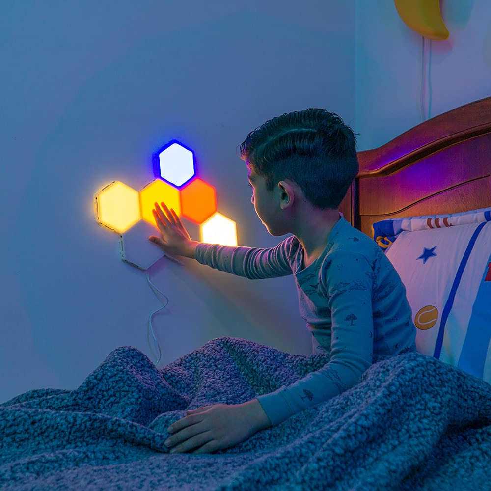 Bright Autism Tap Led Lights – Touch Sensitive Lights, Visual Stimulation, Tactile and Sensory Tool