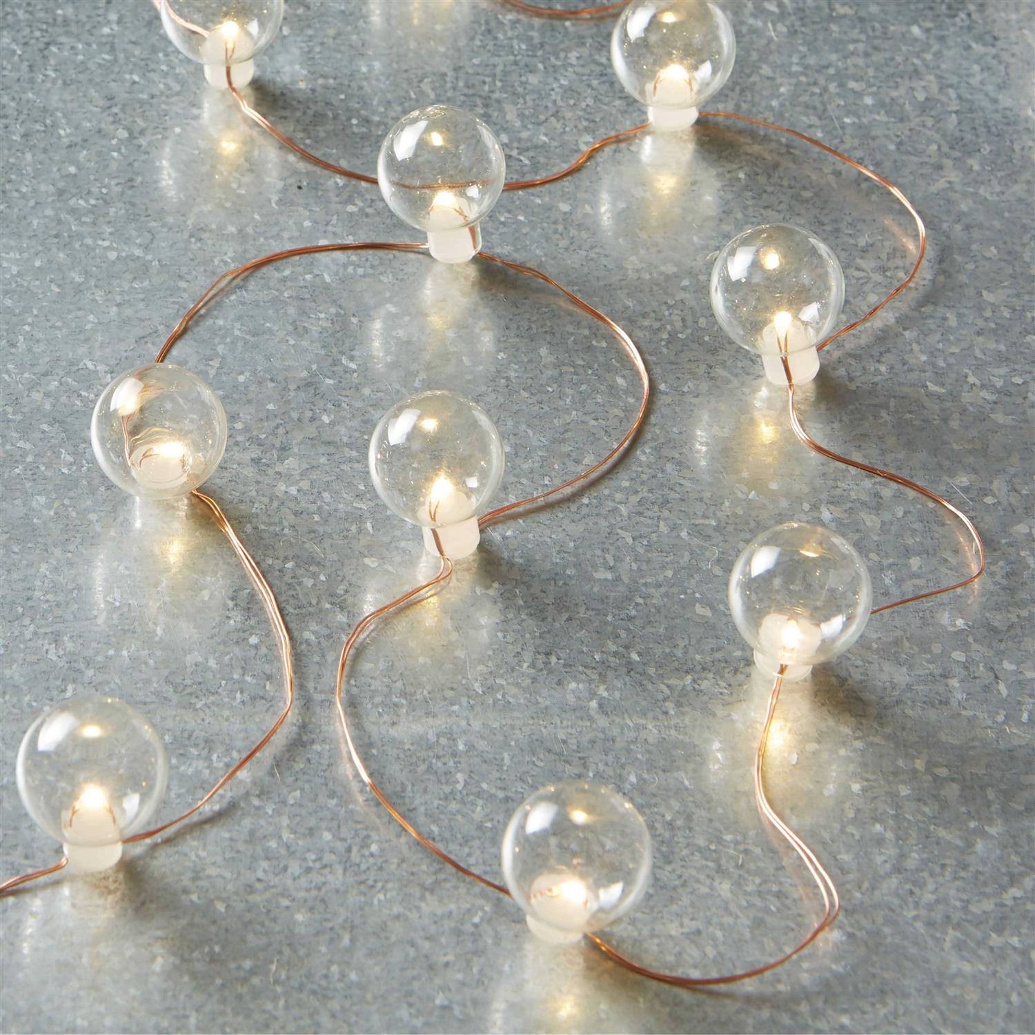30ct. White LED String Lights by Ashland