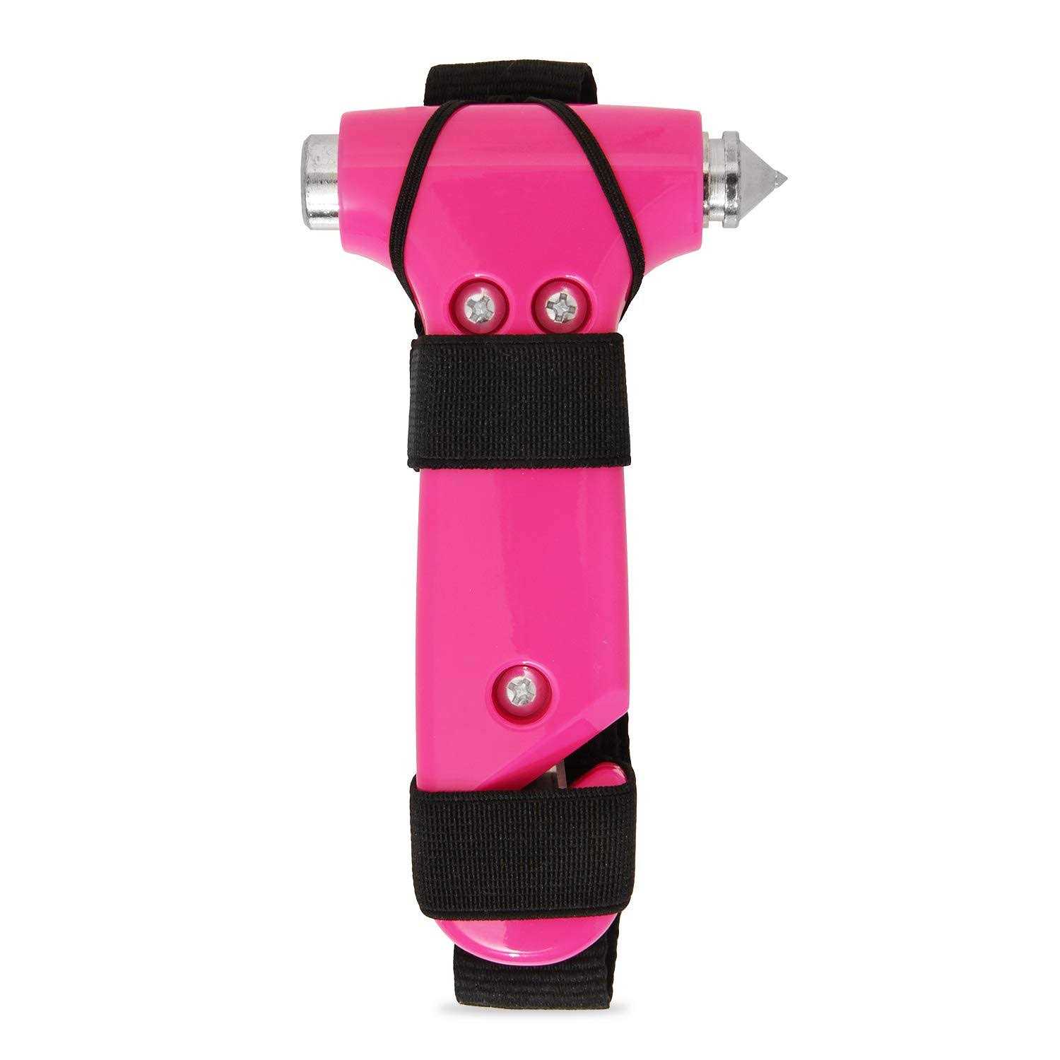 Super-cute Emergency Escape Hammer and Seatbelt Cutter