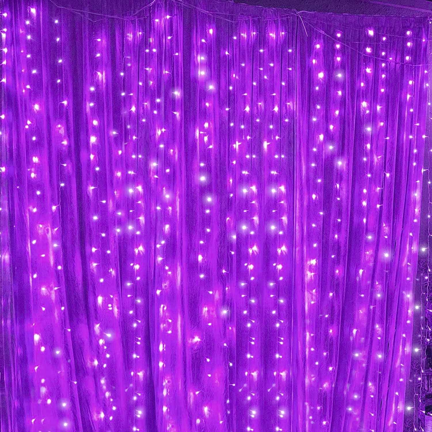 Twinkle Star 300 LED Window Curtain String Light for Christmas Wedding Party Home Garden Bedroom Outdoor Indoor Wall