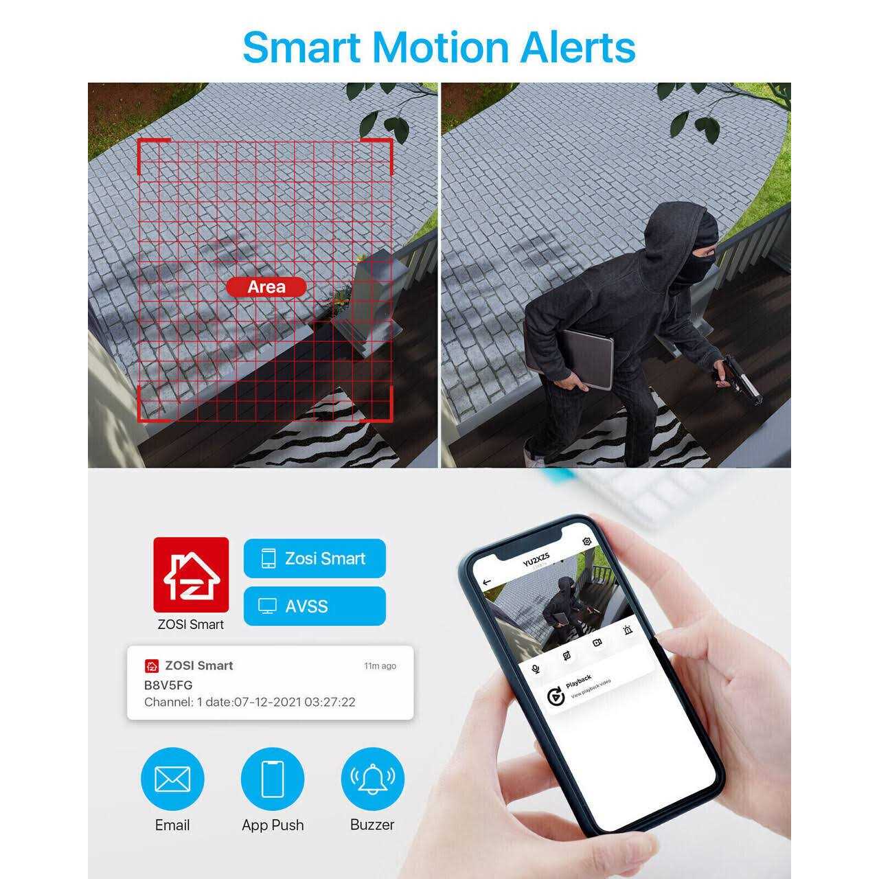 Waterproof Outdoor Security Camera System