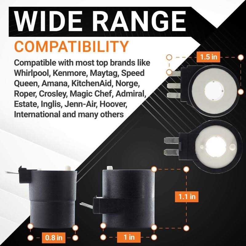 279834 Dryer Gas Valve Ignition Solenoid Coil Kit Replacement by BlueStars