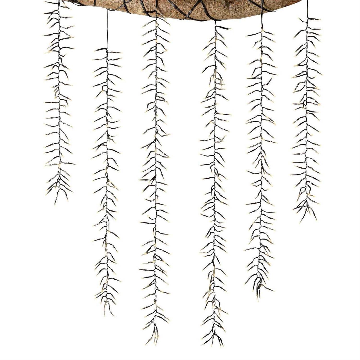 39 FT Cascade Extension Set Warm White Christmas Lights