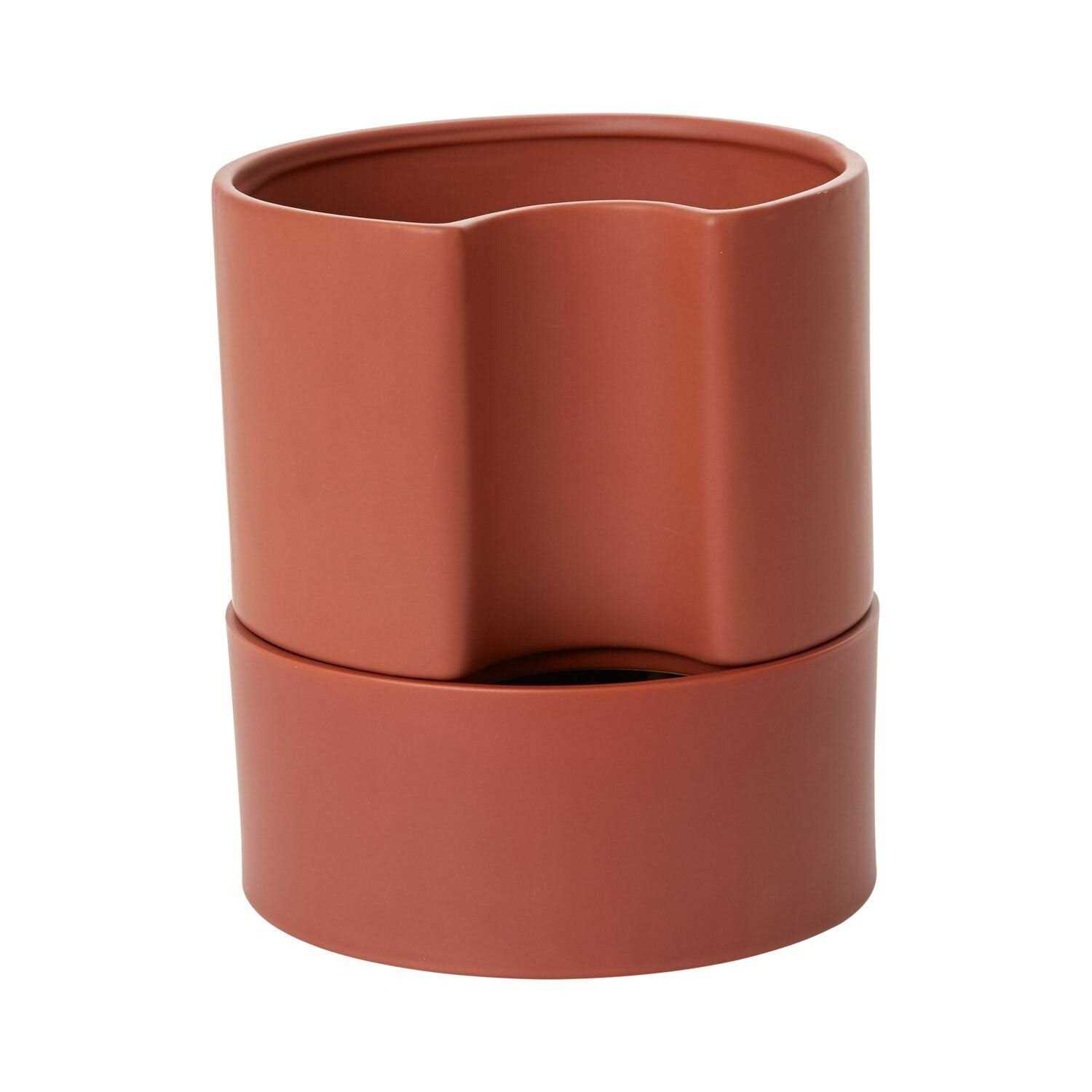 AllModern Patti Self-Watering Ceramic Pot Planter