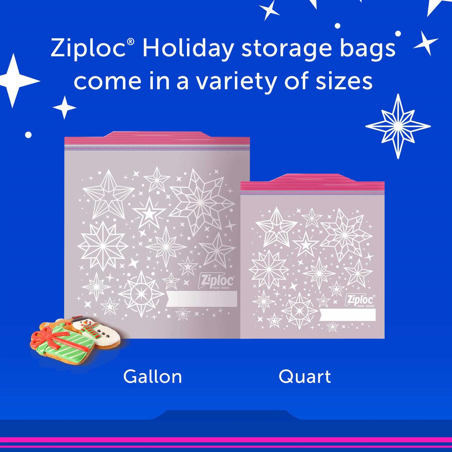 Ziploc Holiday Storage Bags