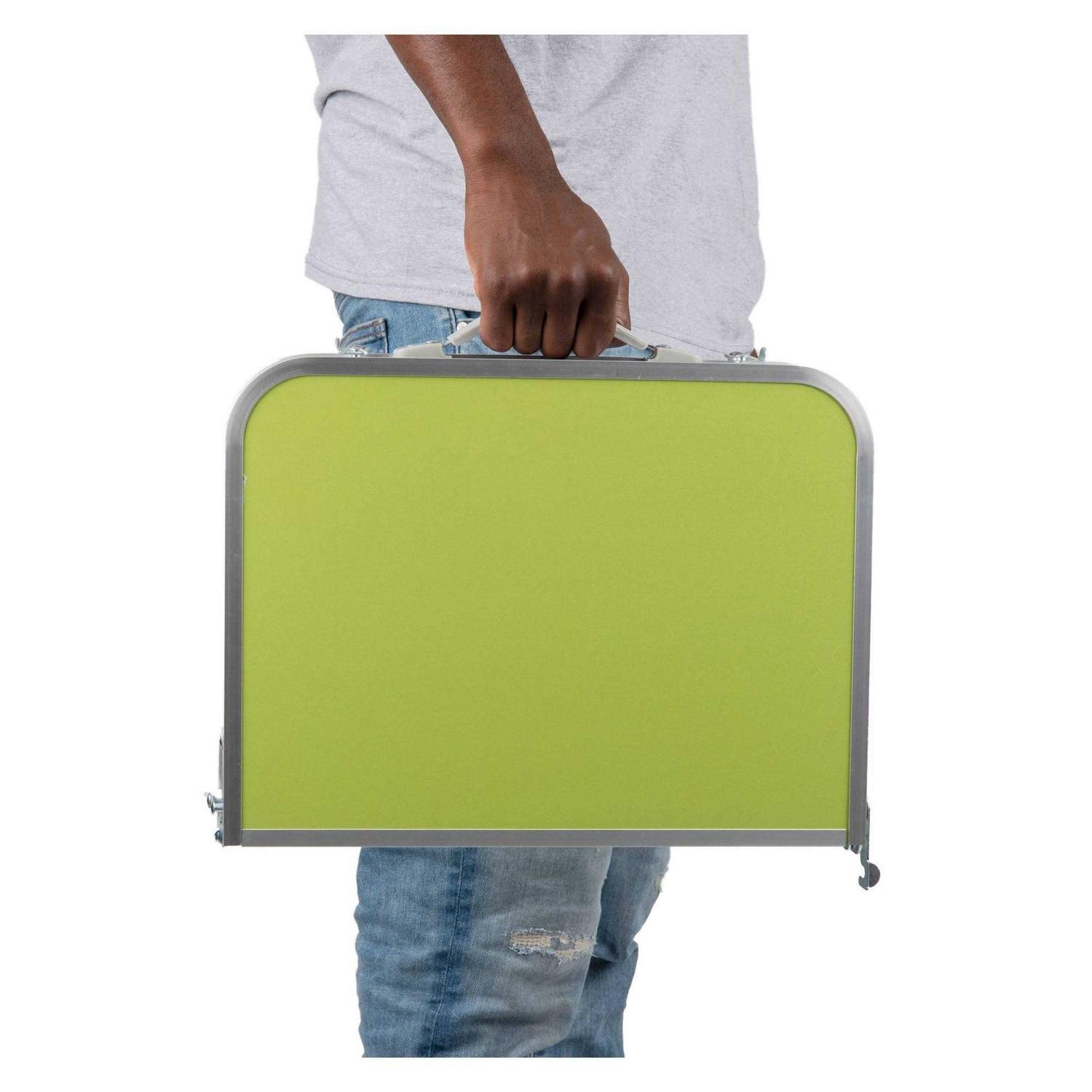 Mind Reader Folding Lap Tray with Collapsible Legs