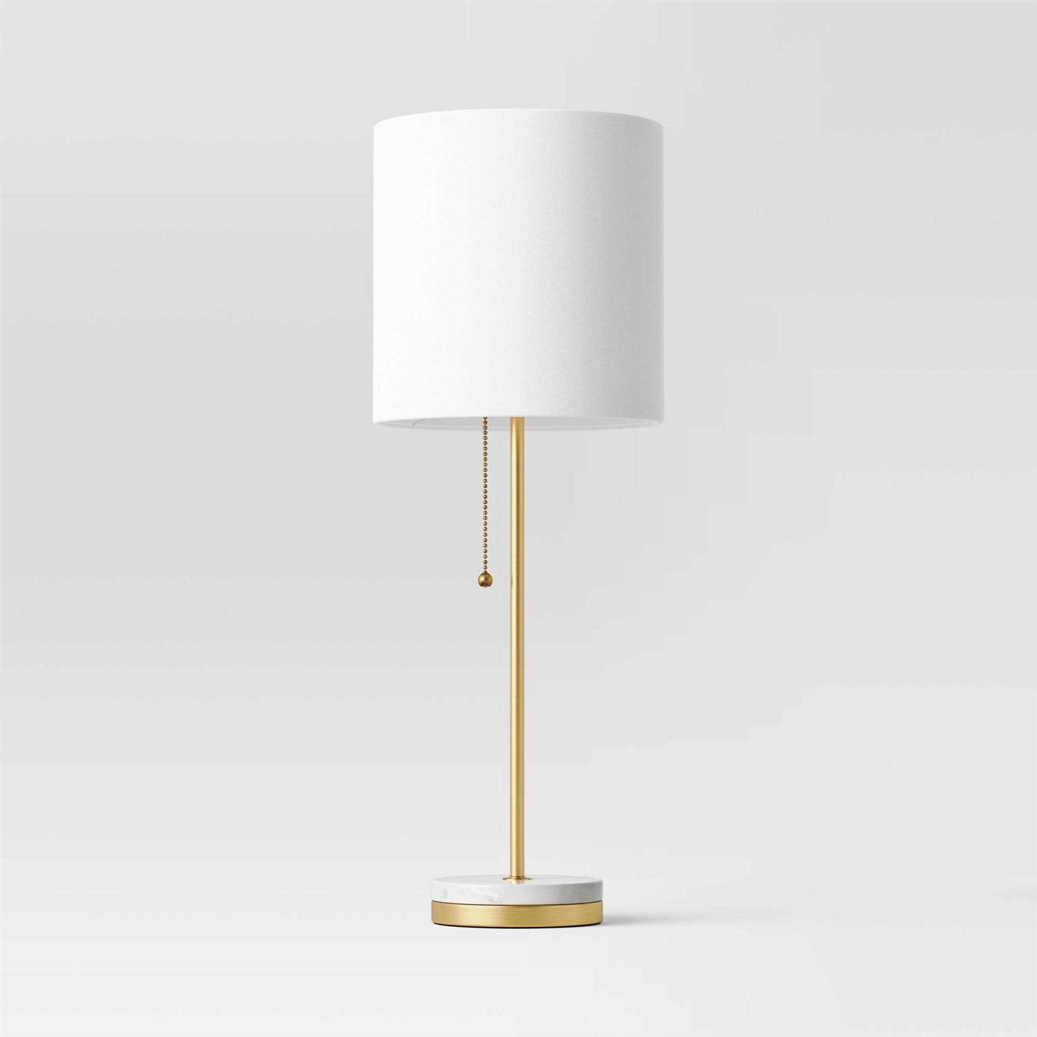 Threshold Hayes Marble Base Stick Lamp