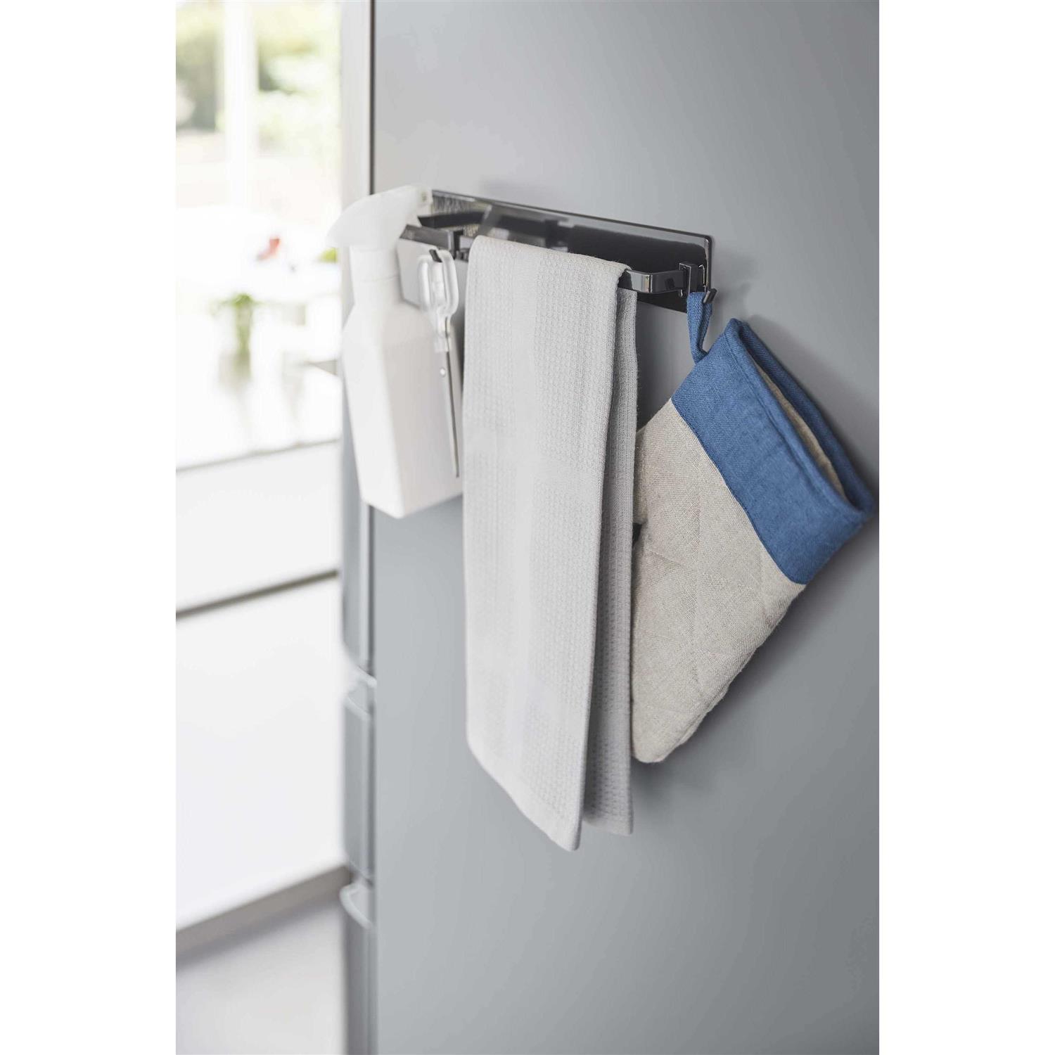 Yamazaki Home Magnetic Kitchen Towel Hanger