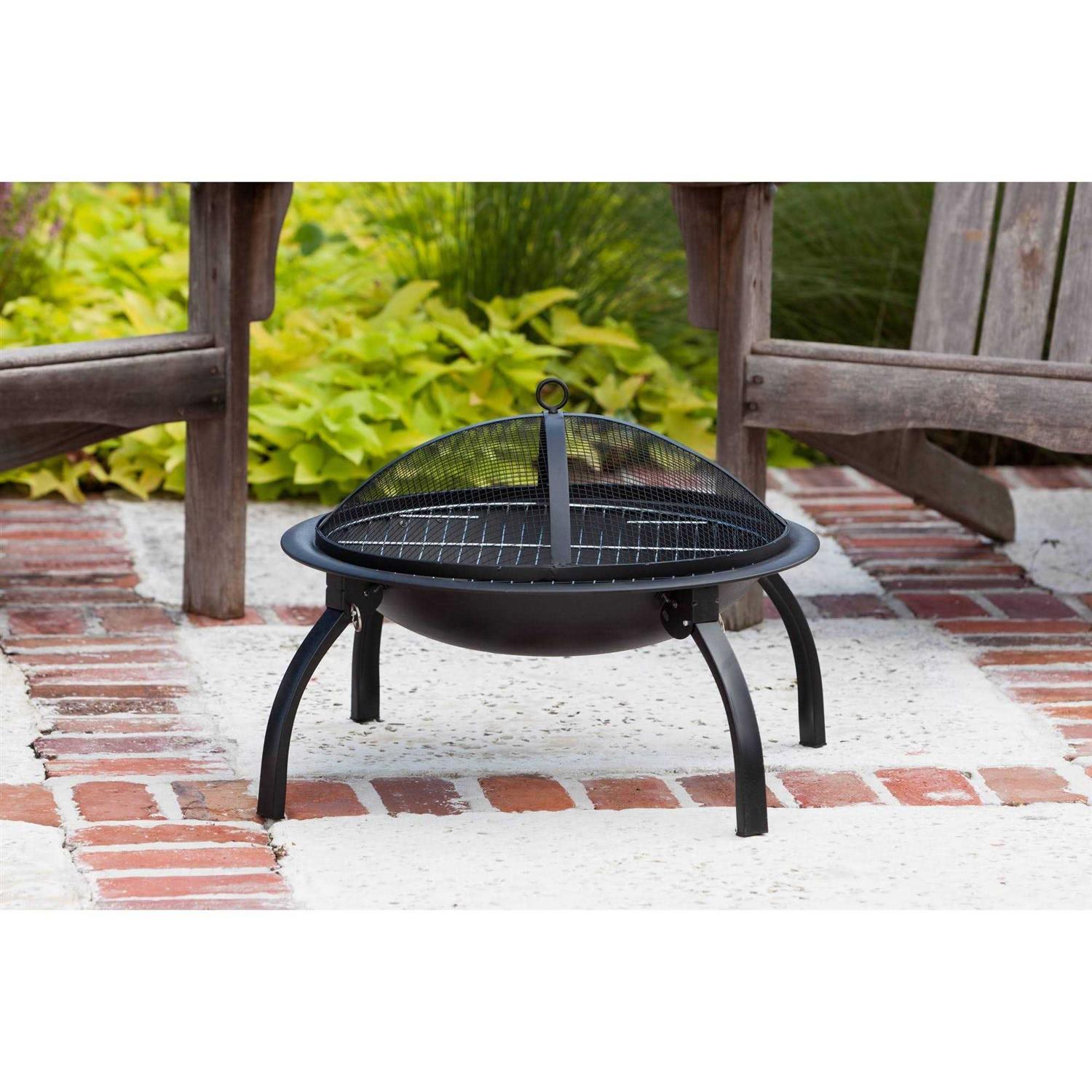 Fire Sense Folding Fire Pit