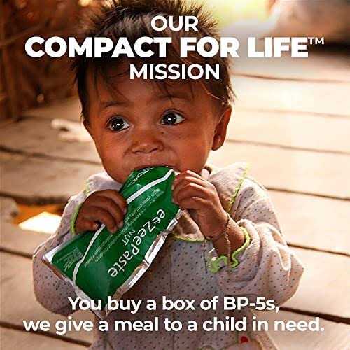 Compact Provisions BP-5s Emergency Food Supply Non-Perishable Survival Rations for Disaster Preparedness & Disaster Kits
