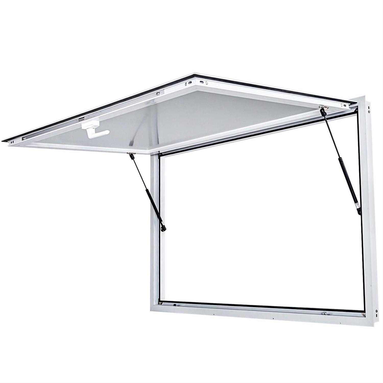 VEVOR Concession Window for Food 36 Inch Concession Stand Serving Window Door with Double-Point Fork Lock