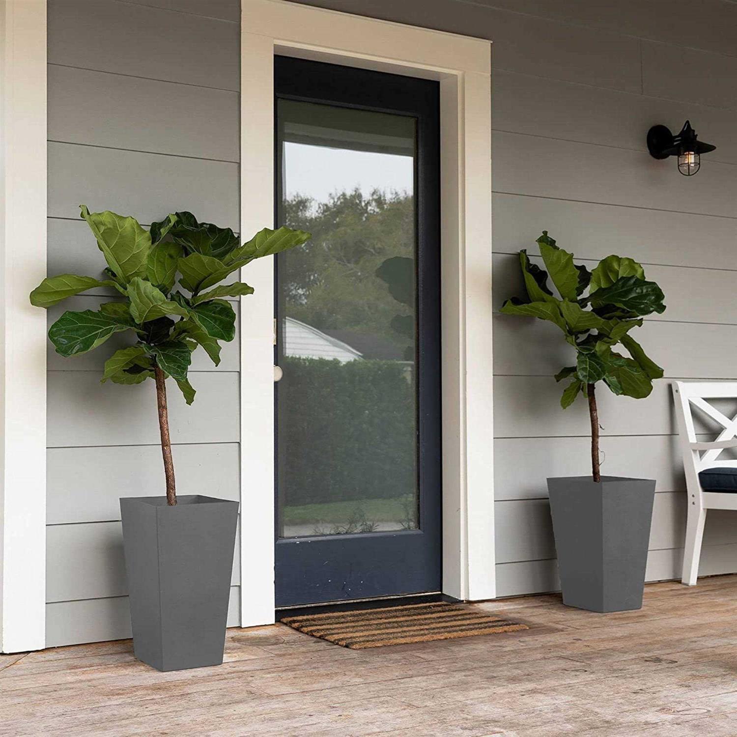 Bloem Finley Tall Square Planter