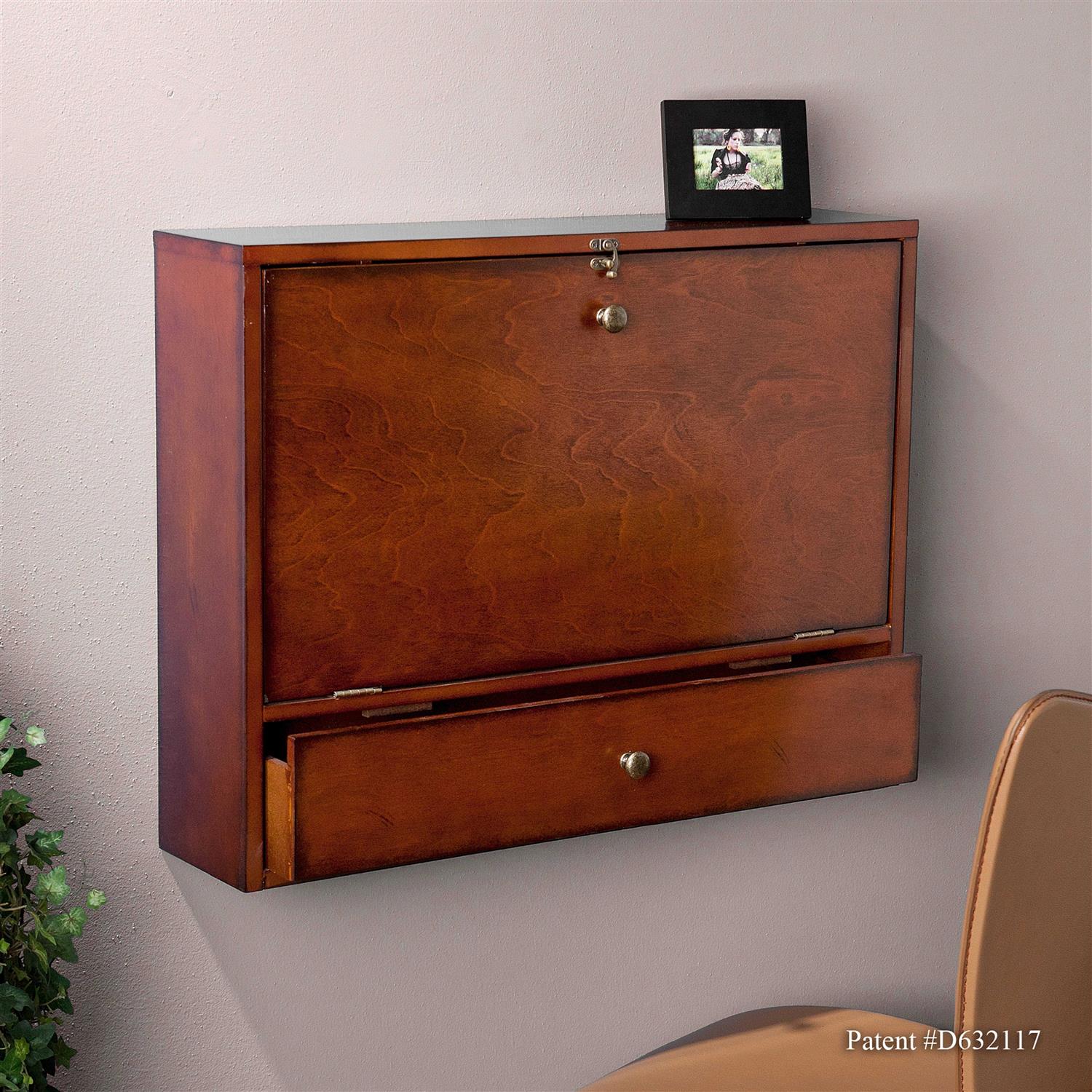 Southern Enterprises Wall Mount Laptop Desk