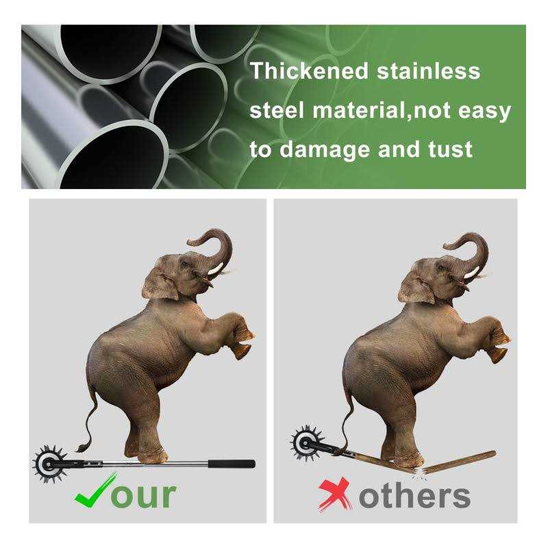 BARAYSTUS Wheel Rotary Edger Rotary Shear Sidewalk Manual Lawn Edger