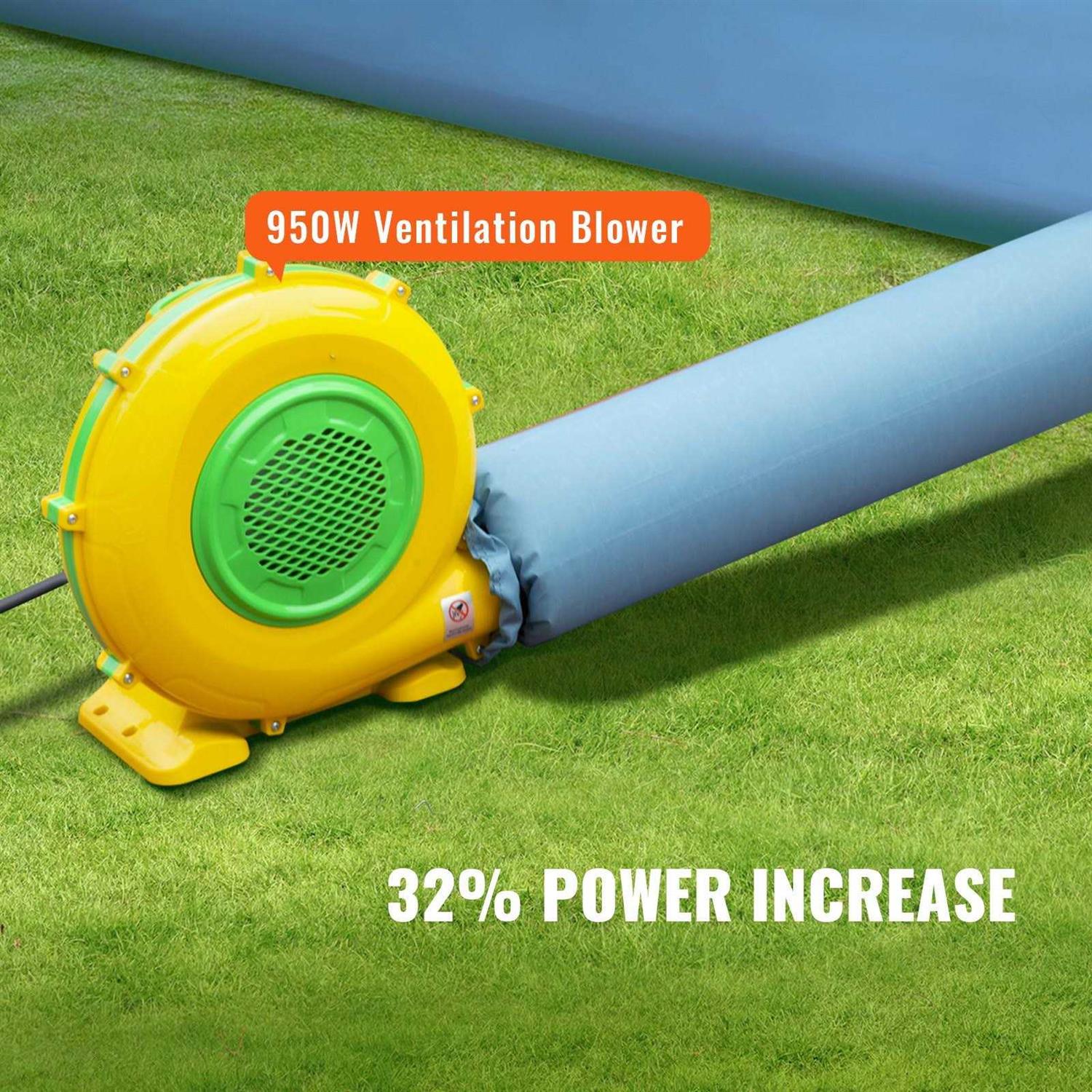 VEVOR Iatable Paint Booth 13x10x9ft to 33x20x13ft with 480W to 1100W Air Pump Blower for Car Motorcycle Garage