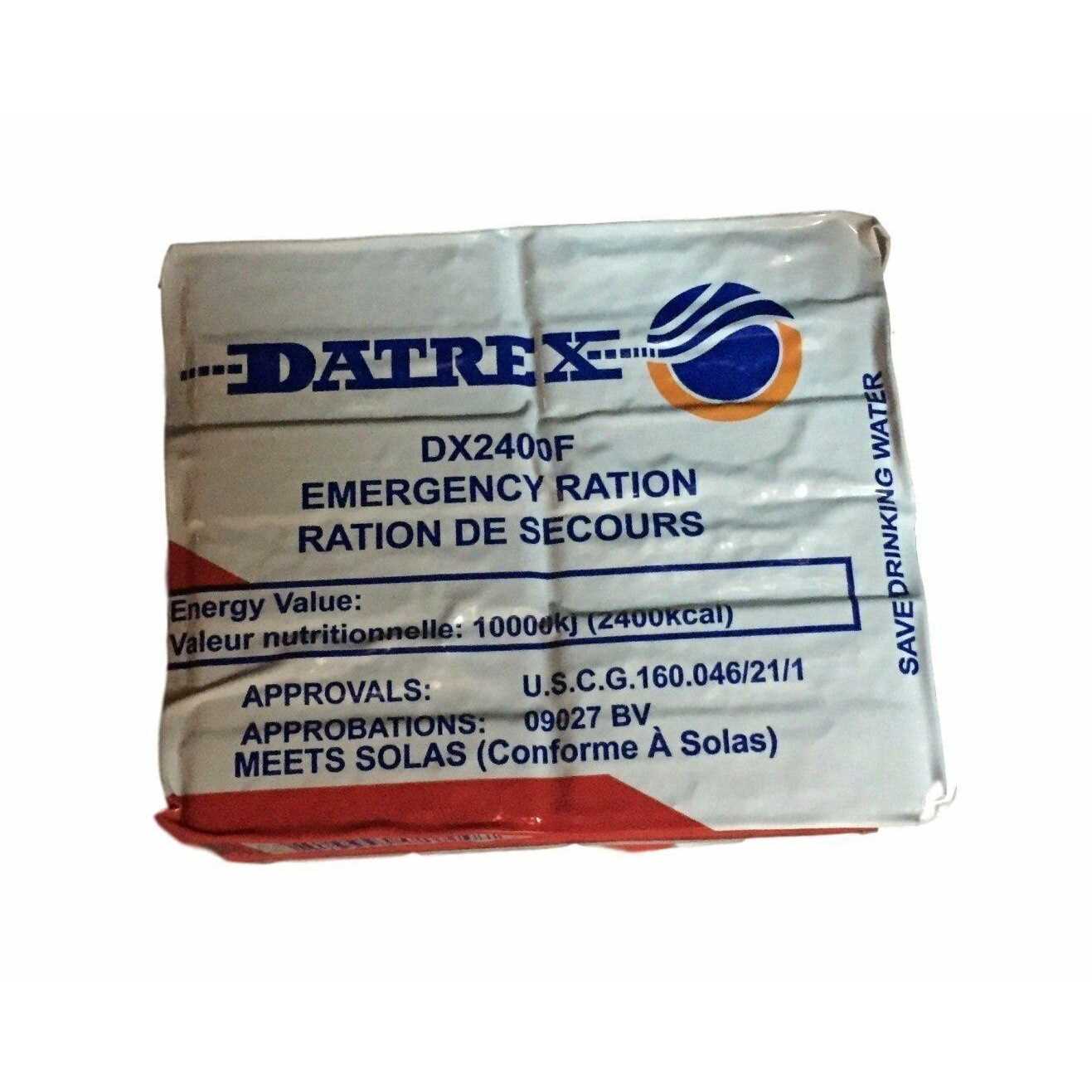 Datrex Emergency Survival 2400 Calorie Food Ration Bars