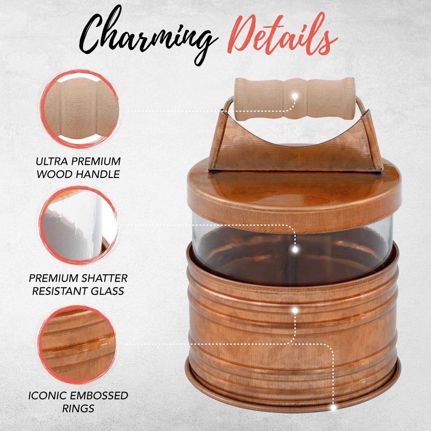 4 Piece Bathroom Accessory Set Autumn Alley