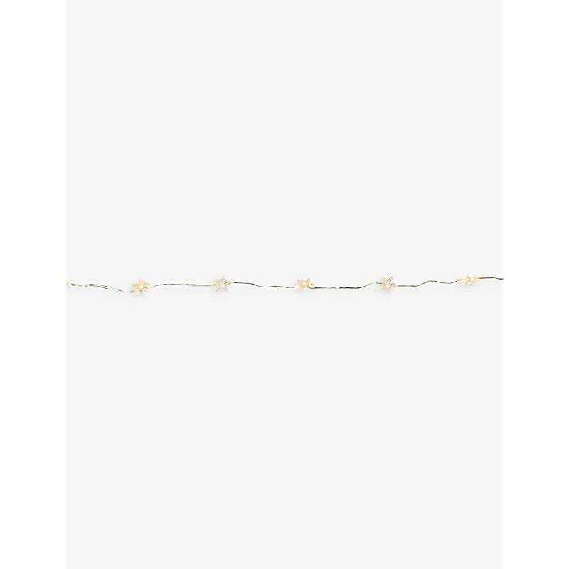 The White Company Silver Star-shaped Led Fairy Lights 4m 1