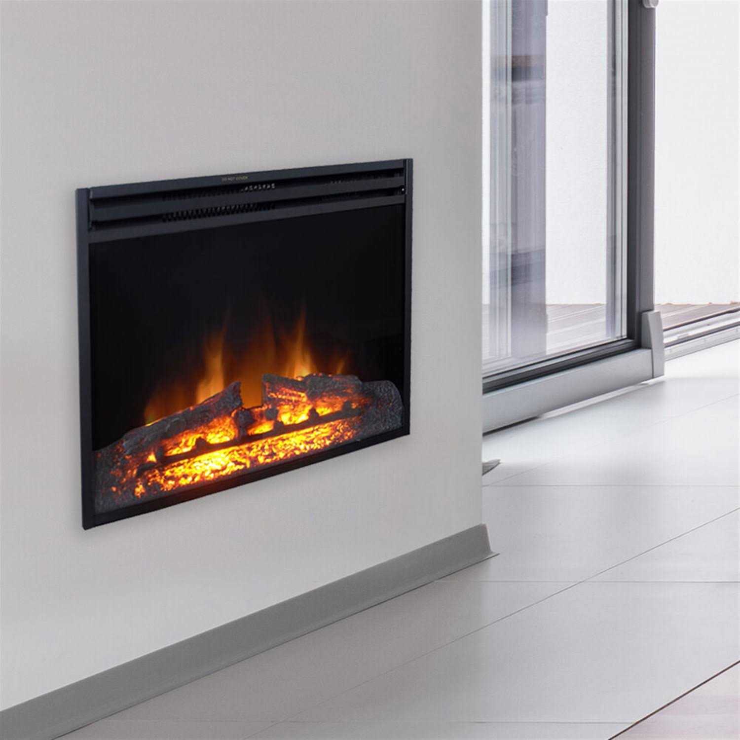 Cambridge 28 In. Freestanding 5116 BTU Electric Fireplace Insert with Remote Control
