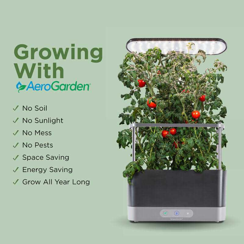 AeroGarden Harvest XL with Gourmet Herbs Seed Pod Kit