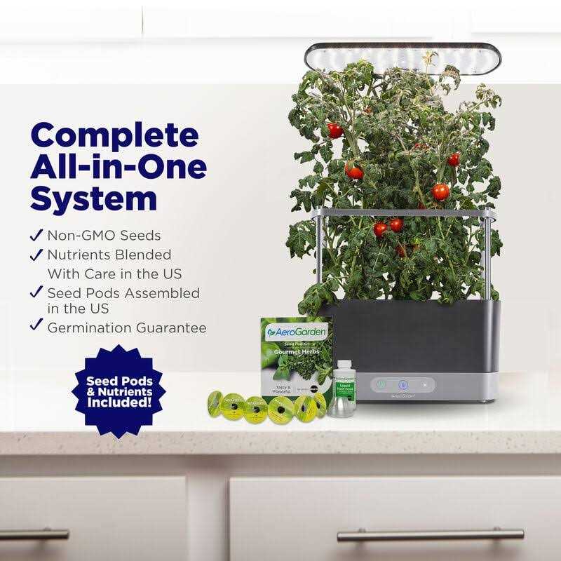 AeroGarden Harvest XL with Gourmet Herbs Seed Pod Kit
