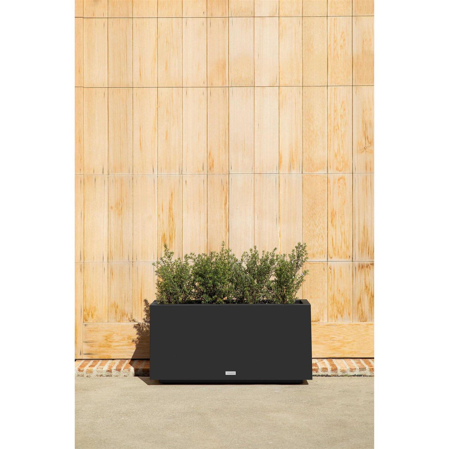 Veradek Metallic Series Long Box Planter