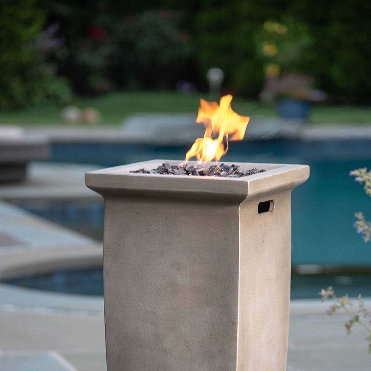Endless Summer 28-in Outdoor Gas Fire Column